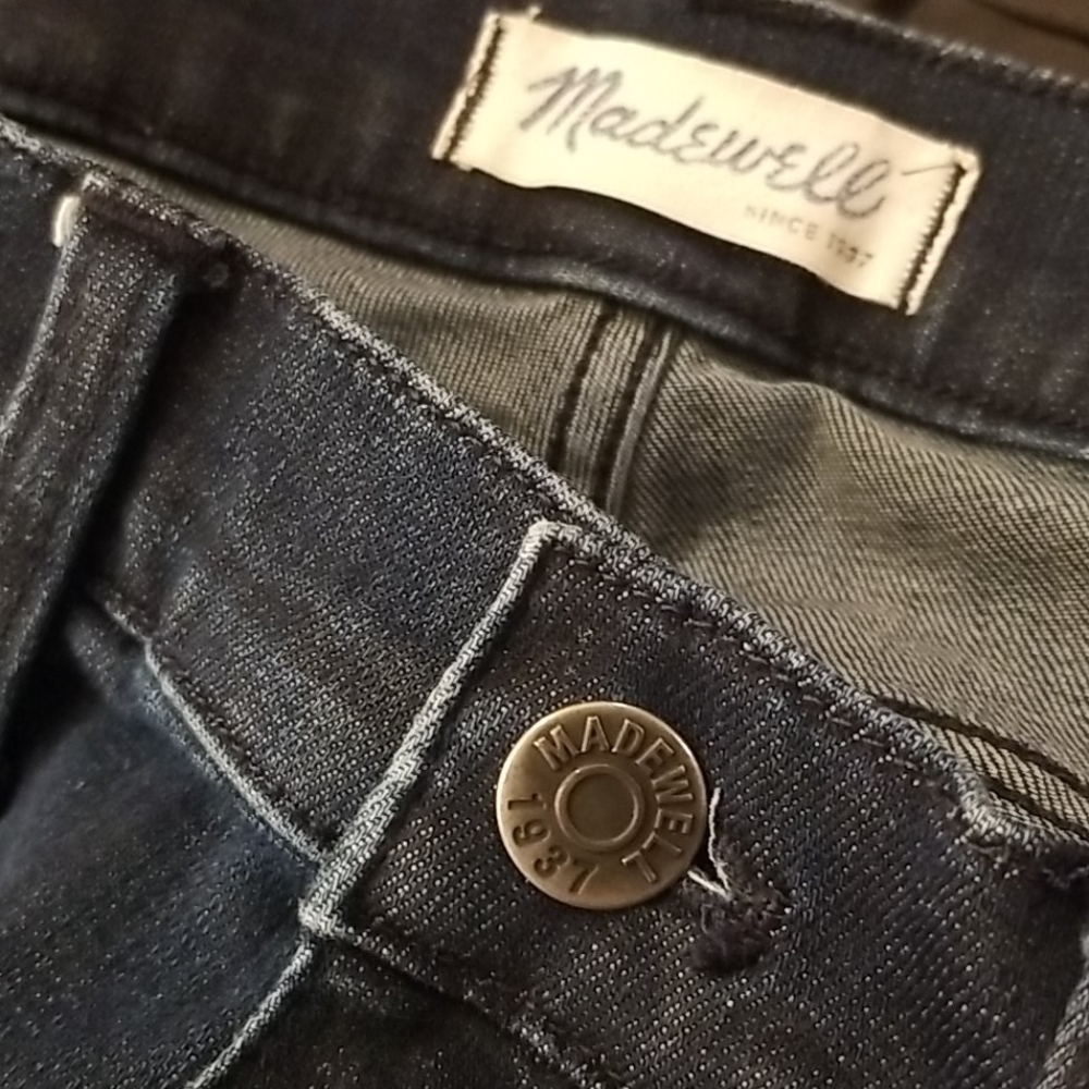 💕MADEWELL💕 Skinny Skinny Zip Jeans Edgewater - Picture 14 of 15